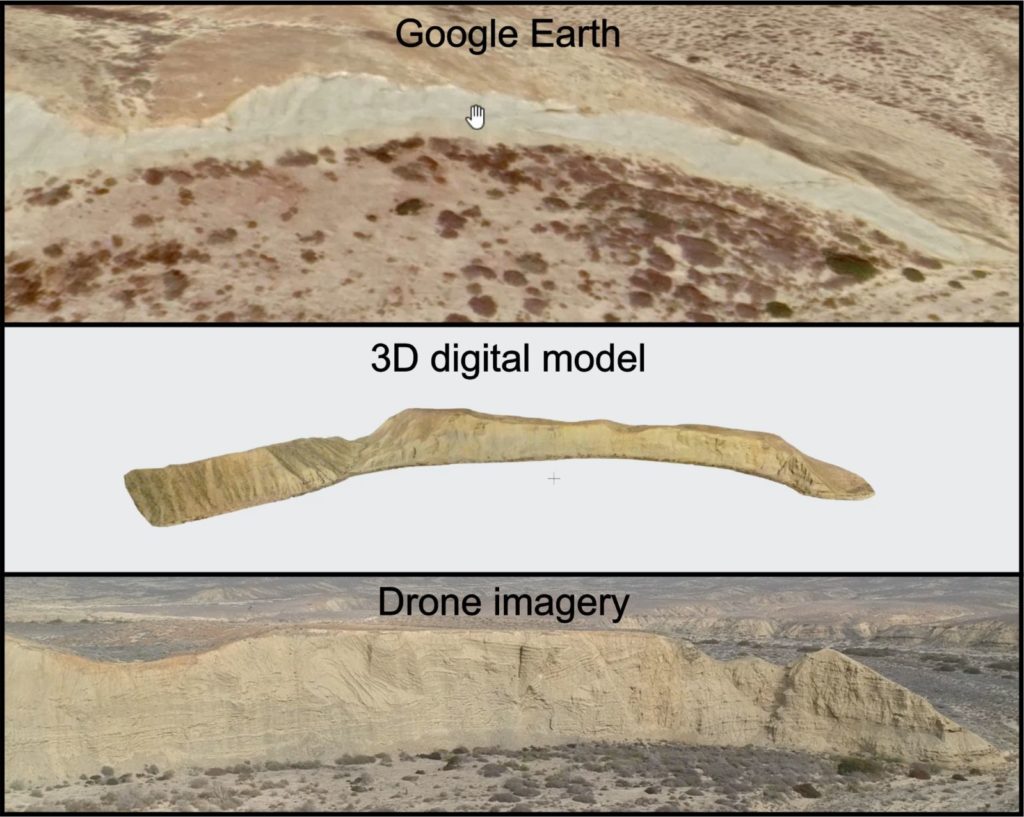 The digitalization of sedimentary outcrops