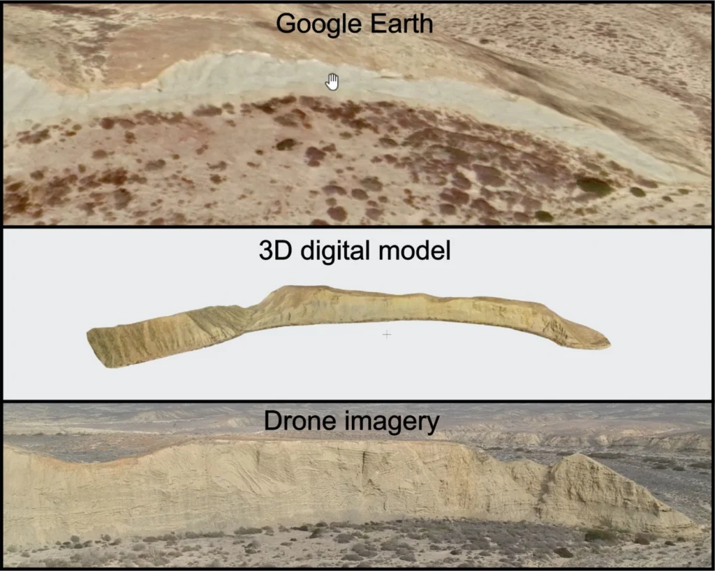 The digitalization of sedimentary outcrops