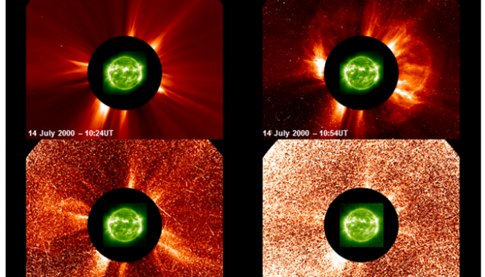 Web-based Tools for Forecasting Solar Particle Events and Flares