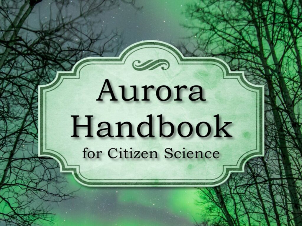 Newly released: Aurora Handbook and Field Guide for citizen science studies in view of the upcoming SolarMaX campaign