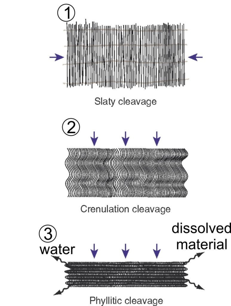 Tectonics and Structural Geology Features from the field crenulation