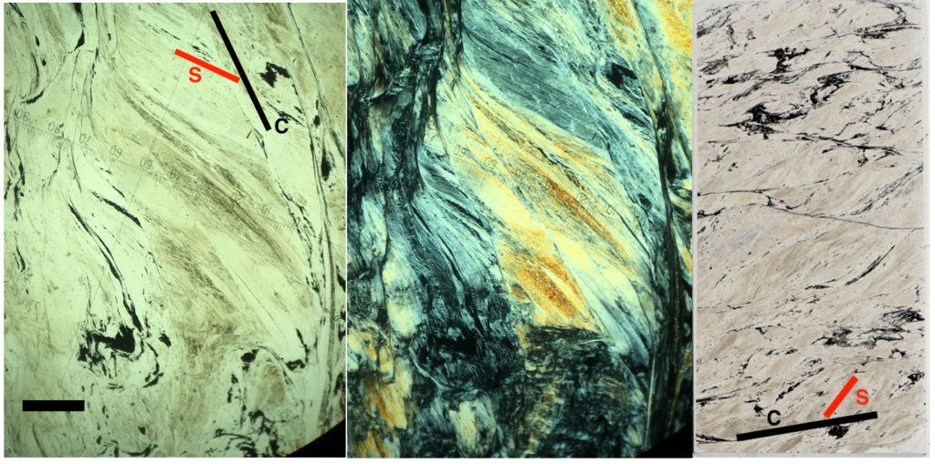 Tectonics and Structural Geology Features from the Field SC fabrics