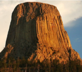 Geomythology. Devils tower: born from hell?