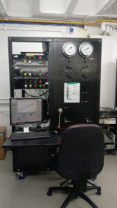 A photo of the experimental apparatus used by Dr. Isabel Ashman for her experiments.
