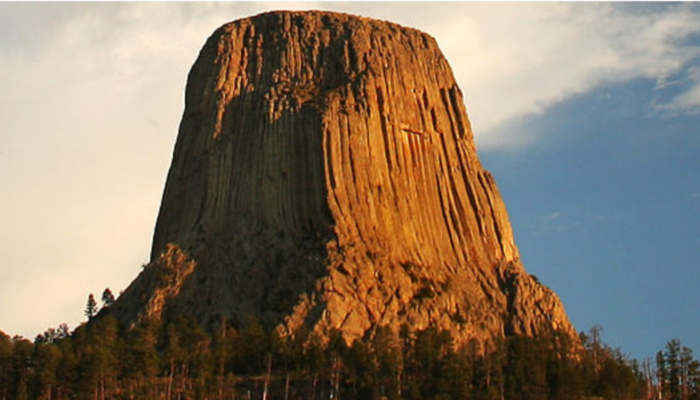 Geomythology. Devils tower: born from hell?