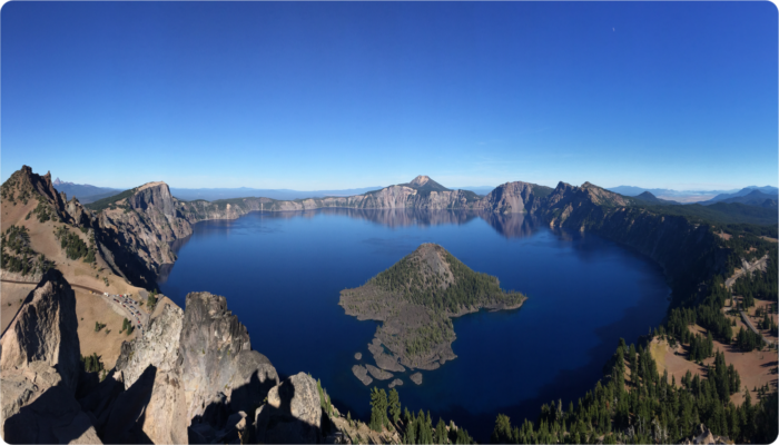 Geomythology. Crater Lake: from Love, War and/or natural phenomena