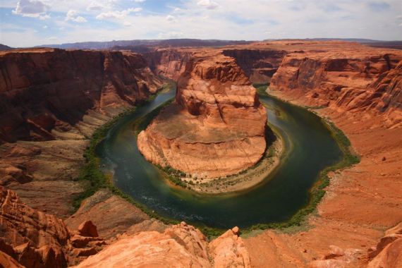 “Colorado Horseshoe Bend” by Ioannis Daglis, distributed by the EGU under a Creative Commons licence.