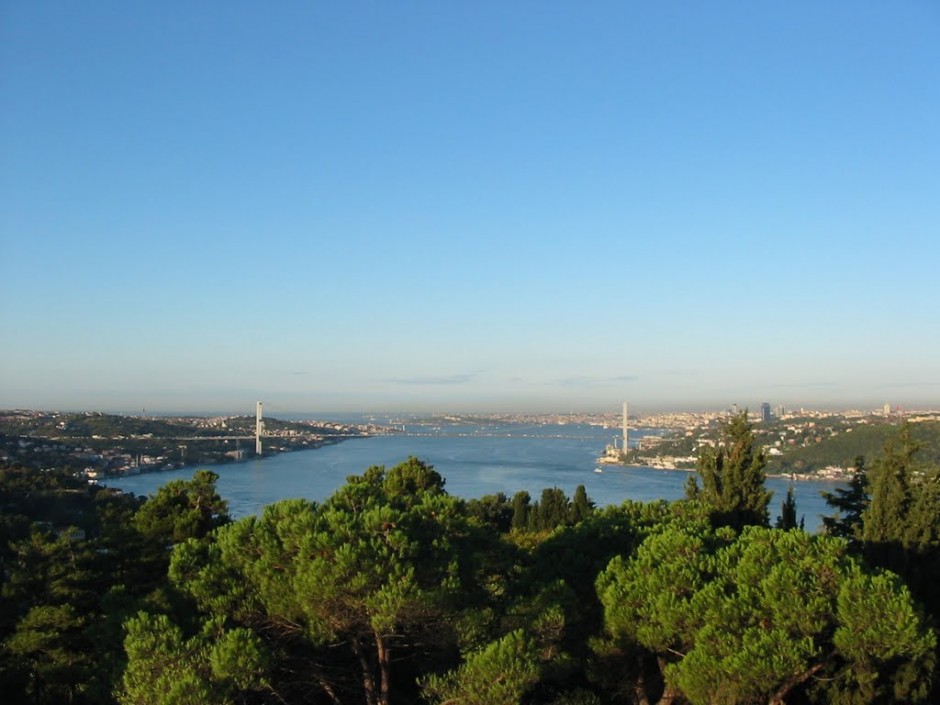 Looking out over the Bosphorus from the conference location – great science and a great view! (Credit: Ali Ozgun Konca)