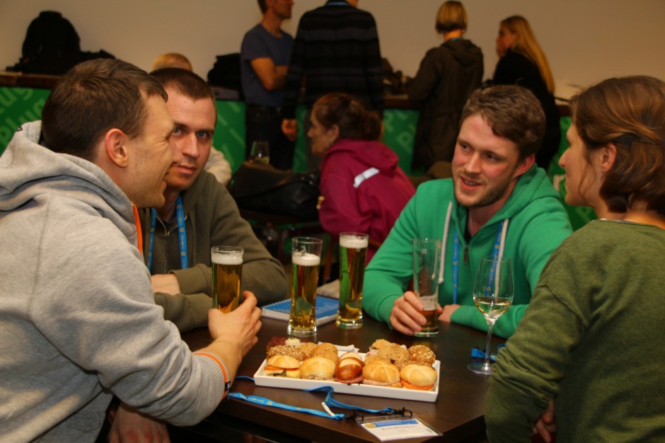 More food and drinks during the EGU 2013 opening reception!