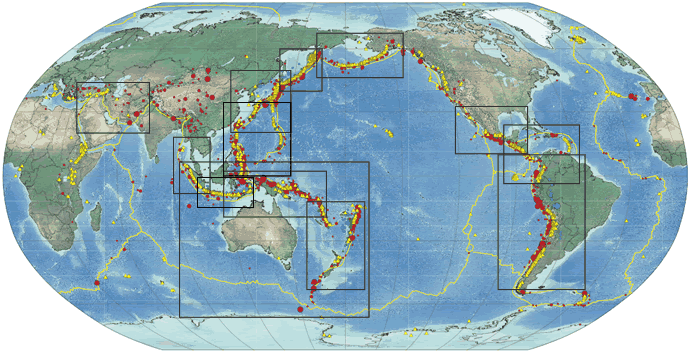 Tectonic plates (Credit: USGS, Department of the Interior/USGS)