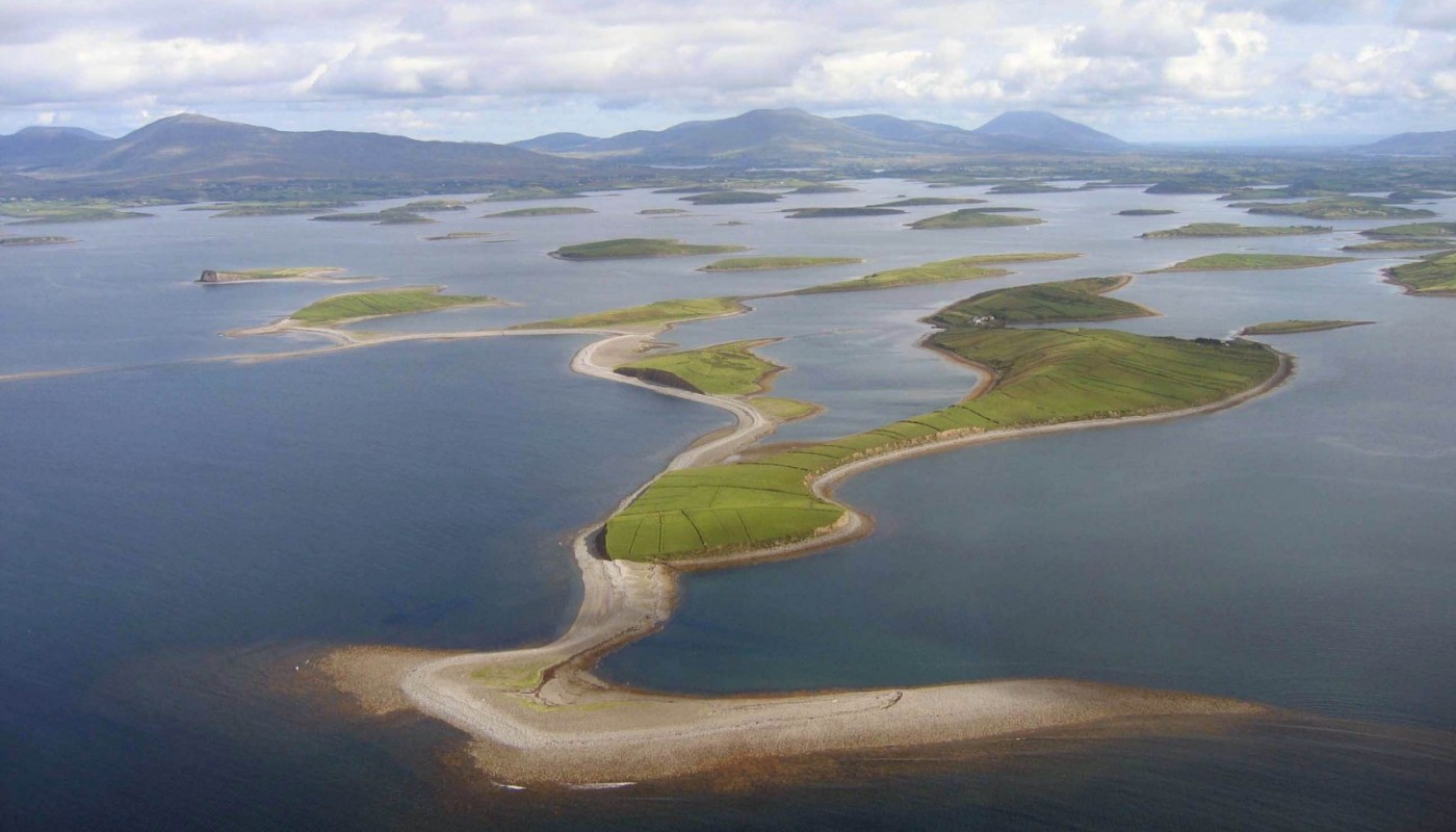 map of clew bay islands
