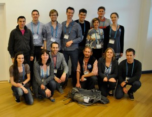 Some of the ECS Representatives at the most recent General Assembly in Vienna. From left to right, top to bottom: Matthew Agius (SM), Shaun Harrigan (HS), 