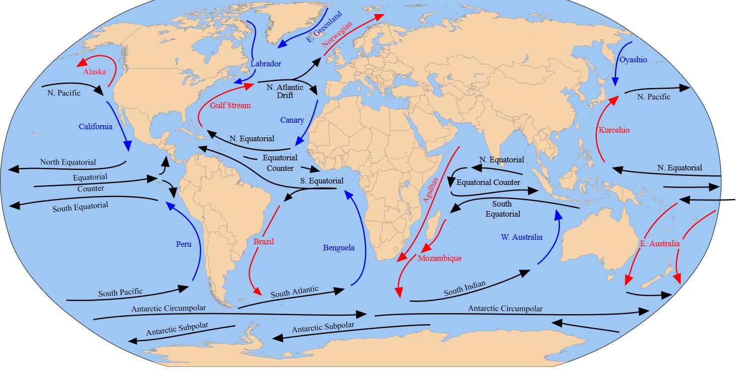 GeoLog Knowing The Ocean S Twists And Turns   Ocean Currents 