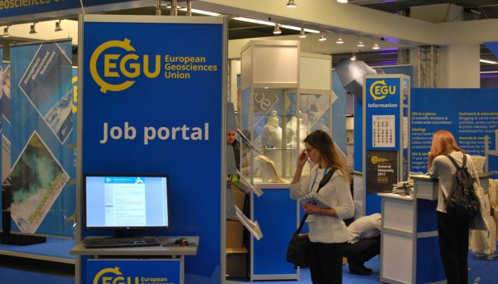 Head on over to the EGU Booth!