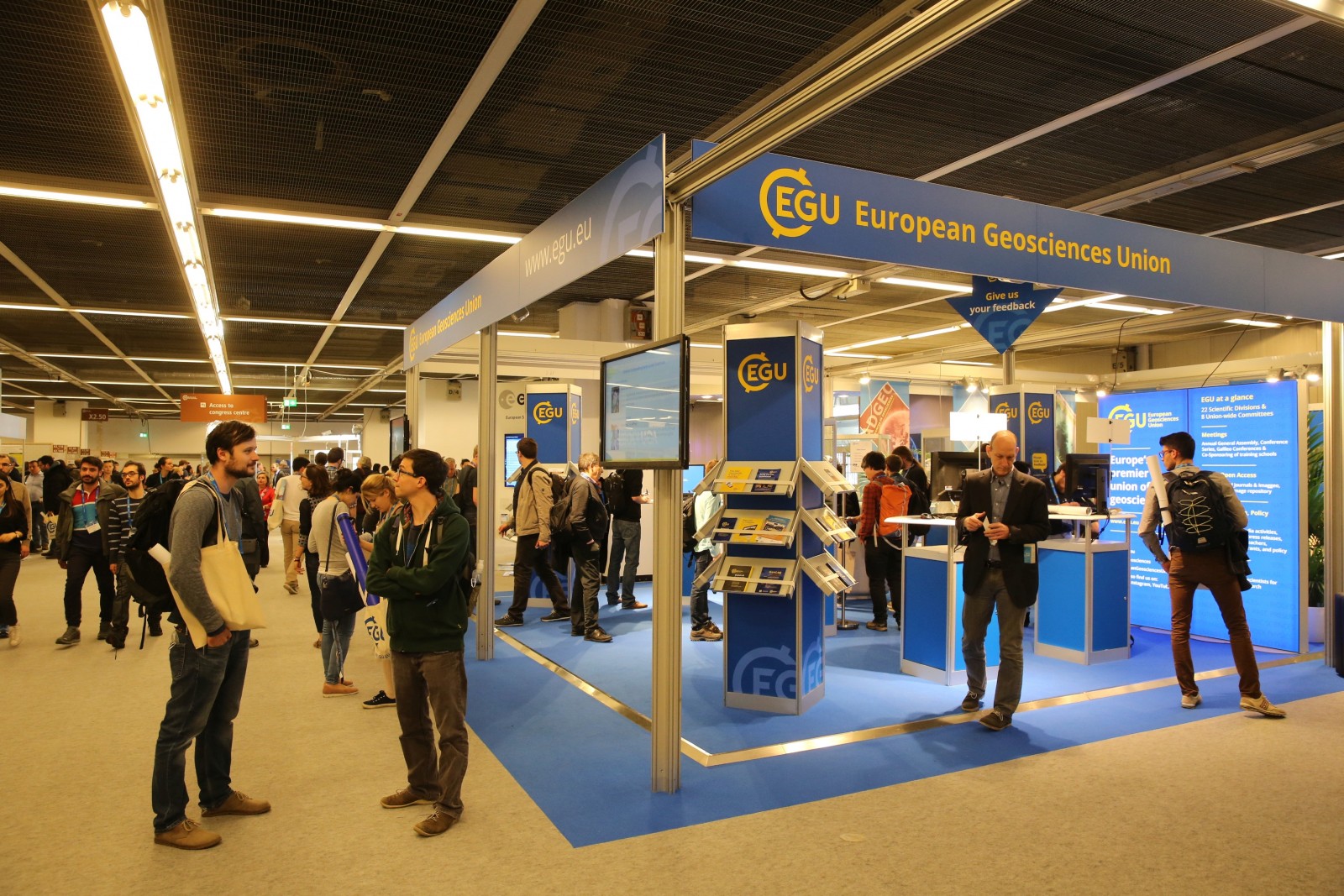 GeoLog Head on over to the EGU Booth!