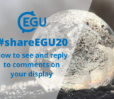 #shareEGU20: comments on your display presentation