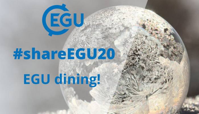 #shareEGU20: An EGU dining experience in your own home..?!