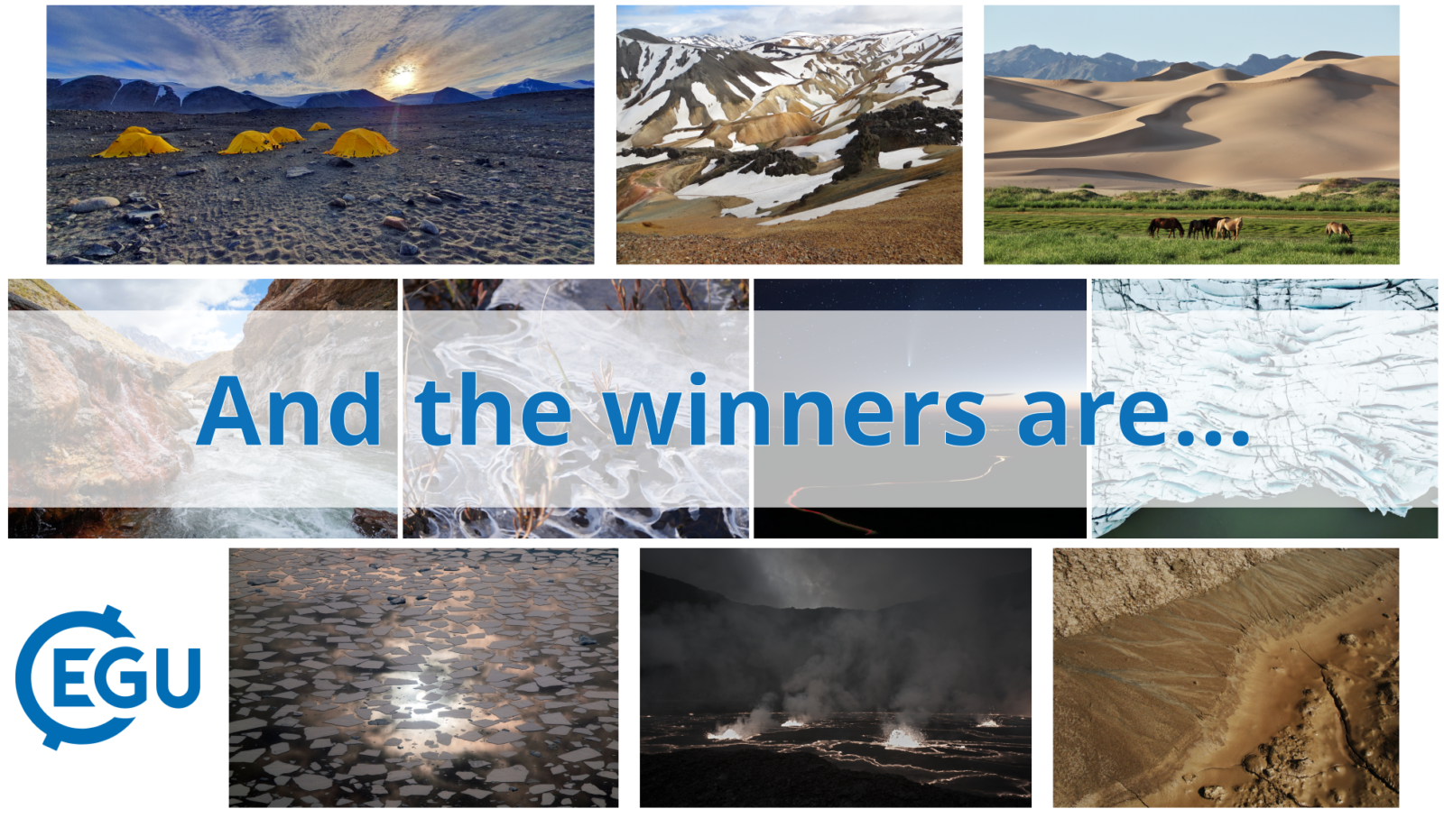 GeoLog | Announcing the winners of the EGU21 Photo Competition!