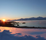 Imaggeo On Monday: Arctic Winter Sun in Tromsø
