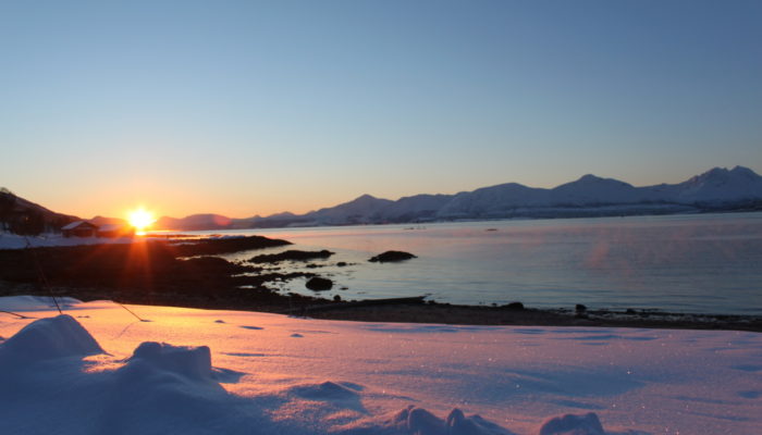 Imaggeo On Monday: Arctic Winter Sun in Tromsø