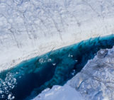 Imaggeo On Monday: Melt water lake on 79°N Glacier in Greenland