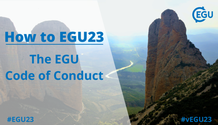 How to EGU23: The EGU Code of Conduct