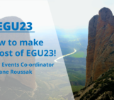 How to make the most of EGU23: from EGU Events Co-ordinator Jane Roussak