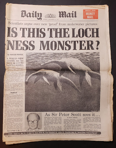 GeoLog  Dive into the depths: 90 Years of Loch Ness monster lore