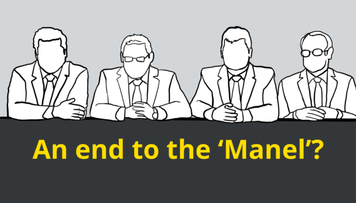 An end to the ‘manel’? 3 things you can do to help reduce the existence of all-male-panels.