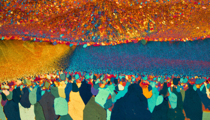 Imaggeo On Monday: Polarized light photomicrograph of a thin section of Brazilian agate
