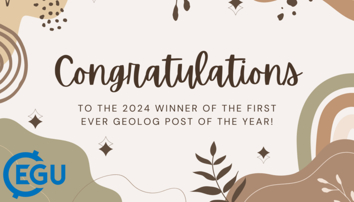 Congratulations to the 2024 winner of the first ever Geolog post of the year!