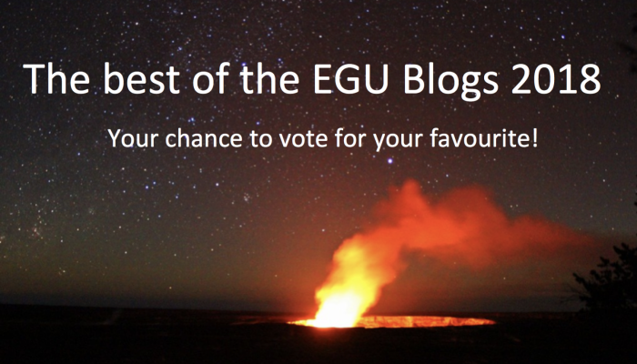 Looking back at the EGU Blogs in 2018: a competition