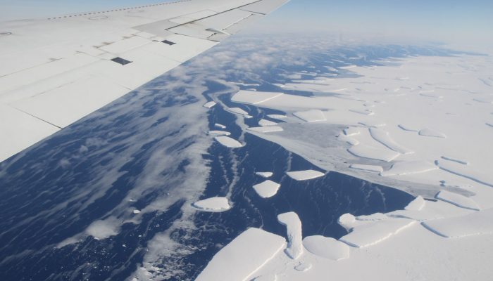 Geosciences Column: Scientists pinpoint where seawater could be leaking into Antarctic ice shelves