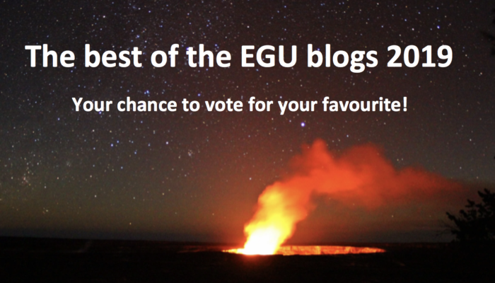 Looking back at the EGU blogs in 2019: a competition