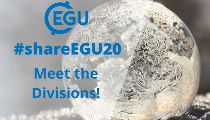 #shareEGU20: meet the other Divisions you might come across next week – CL, ERE and G