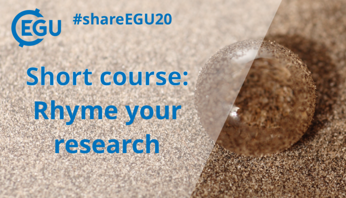 #shareEGU20: Rhyme your research!!