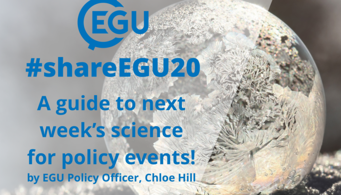GeoPolicy: Getting involved with science for policy during #shareEGU20!