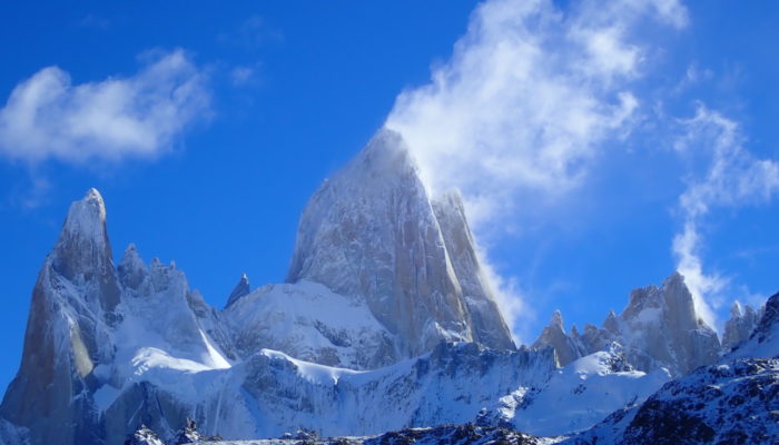Imaggeo On Monday: “Smoking” peaks of the Patagonian batholith