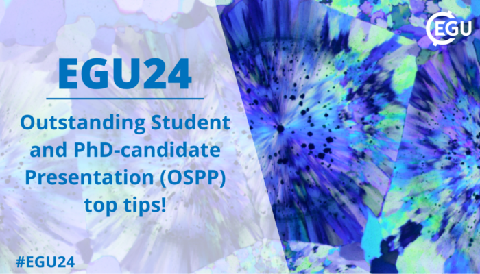Outstanding Student and PhD-candidate Presentation (OSPP) top tips from previous winners and judges!