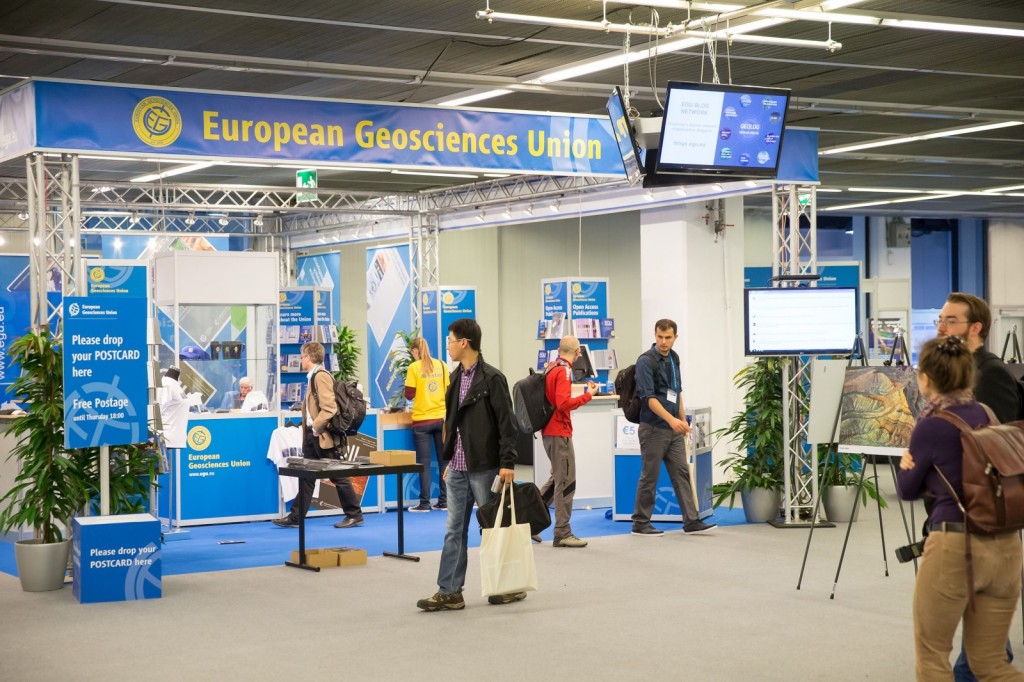 Head on over to the EGU Booth!