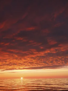 Imaggeo on Mondays: Sunset over the Labrador Sea