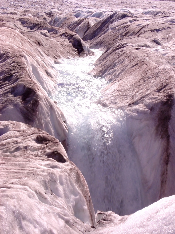 Imaggeo on Mondays: Moulin on the Athabasca Glacier