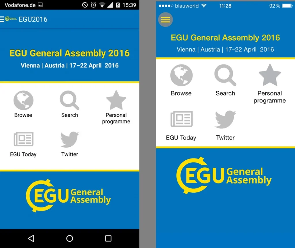 EGU 2016: Get the Assembly mobile app!