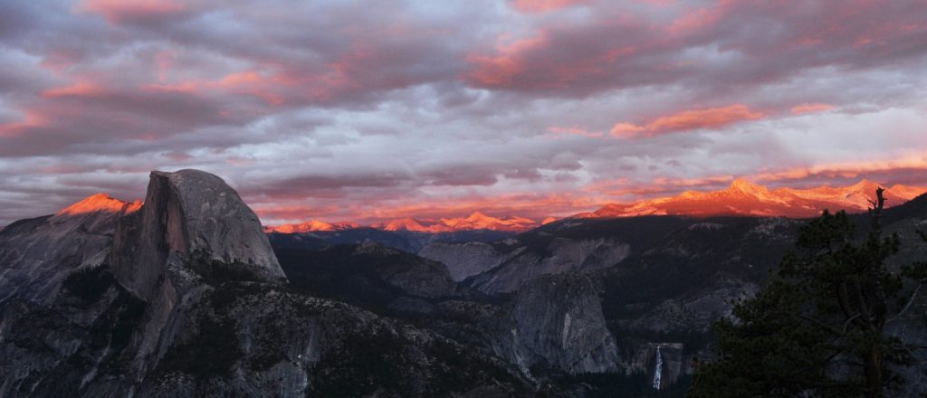 Imaggeo on Mondays: Half dome at sunset