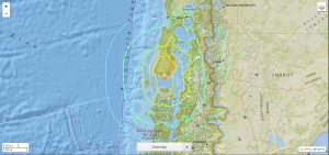 Chile, Chiloe earthquake