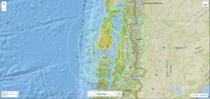 Chile, Chiloe earthquake