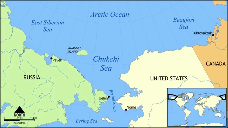 GeoSciences Column: When could humans last walk, on land, between Asia & America?