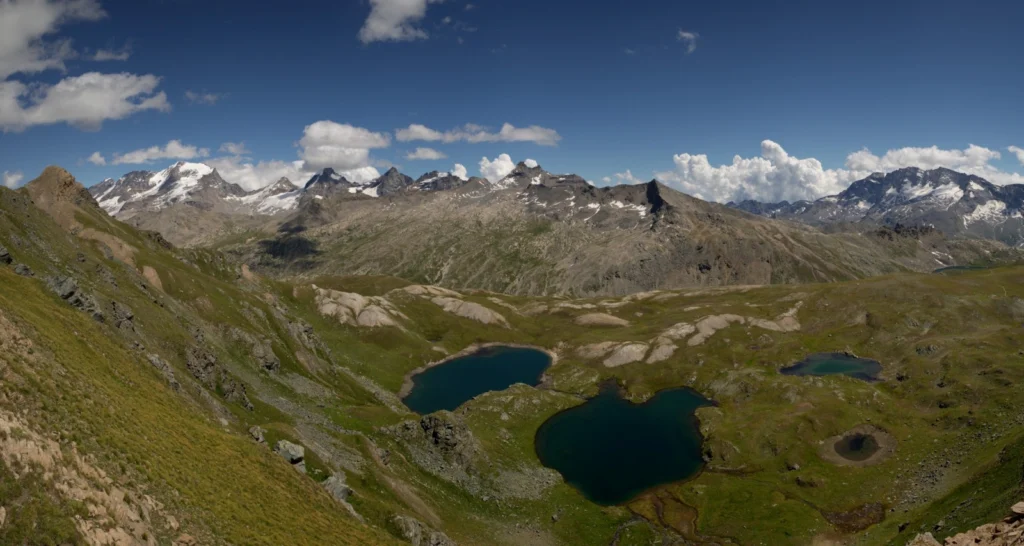 Imaggeo on Mondays: Bird’s eye view of Trebecchi Lakes