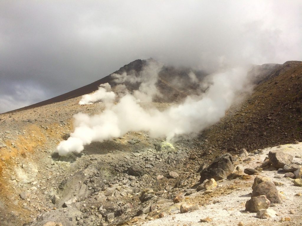 Imaggeo on Mondays: Smoking mountain top
