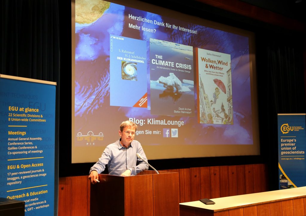 Giving back to the city: First EGU Public Lecture at the General Assembly 2018 in Vienna